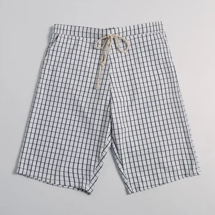 Maillots de bain assortis pour couples, culotte de plage taille haute, pour femmes, short de bain po
