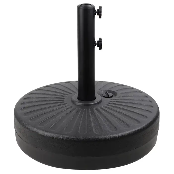 Support de base de parapluie d'extérieur rempli d'eau, support de poids avec antidérapant, porte-par