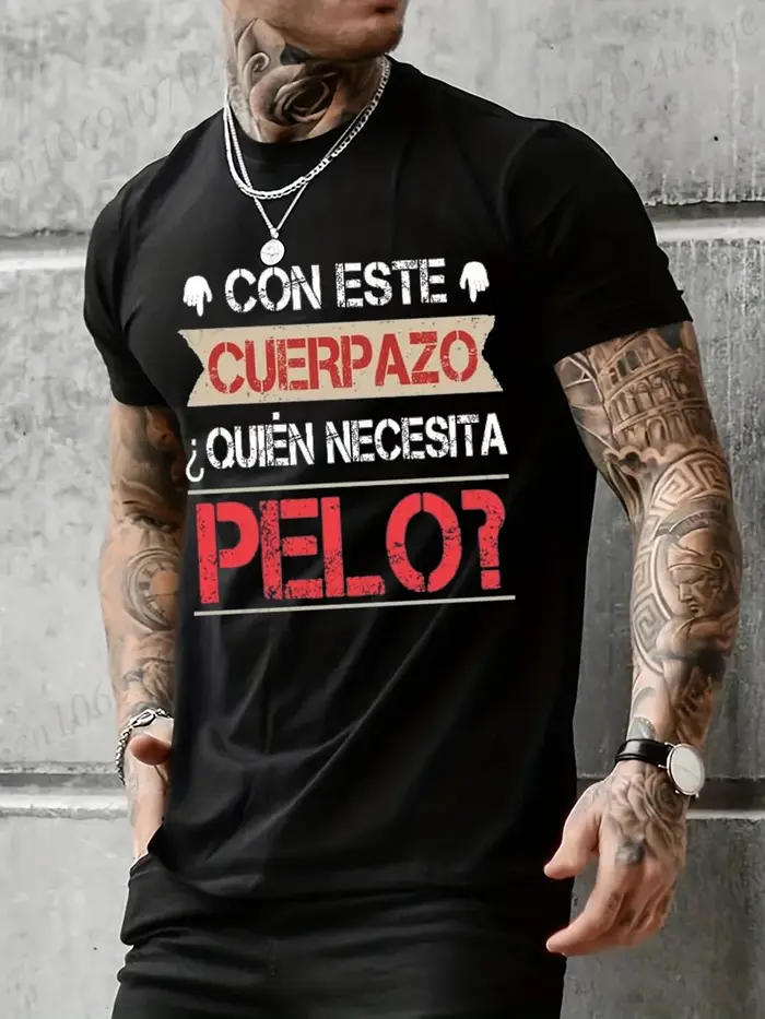 Vêtements pour hommes ce grand corps qui a besoin de cheveux t-shirt drôle