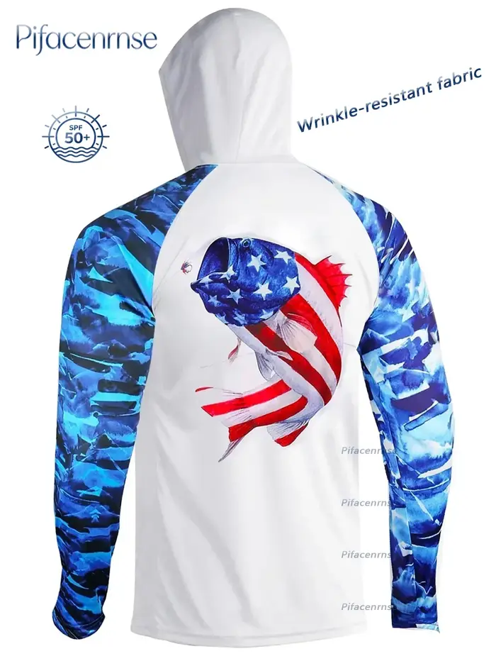 Vêtements de pêche, sweat-shirt de pêche performant