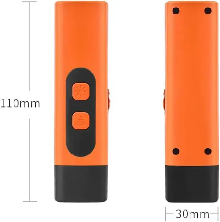 Dispositif Anti-aboiement pour chiens avec torche lampe de poche LED répulsif ultrasonique