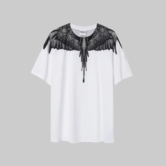 MARCELO BURLON MB extérieur ailes imprimer T-Shirts de haute qualité hommes femmes séchage rapide T-