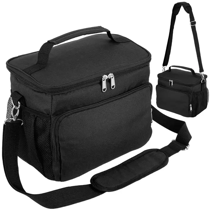 Sac à déjeuner isolé pour femmes et hommes, grand sac isotherme, boîte à déjeuner réutilisable, rési