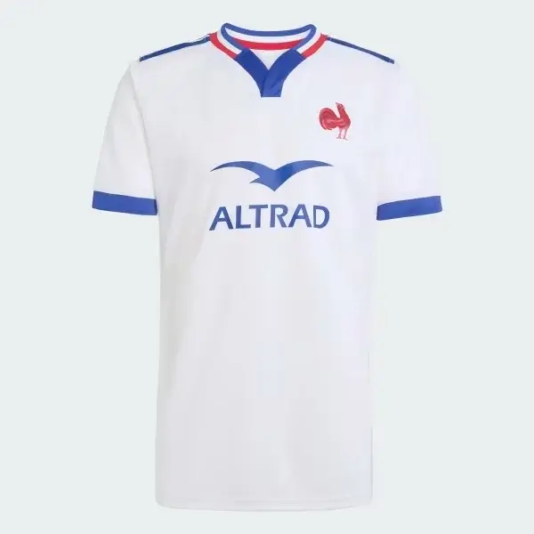 Nouveau Maillot Domicile de l'Équipe Nationale de Rugby de France 2026 Enfants/Adultes Entraînement 