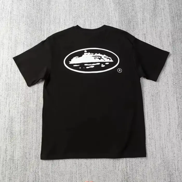 Nouveau T-shirt d'été 2026 à manches courtes imprimé bateau, col rond ample, respirant, demi-manches