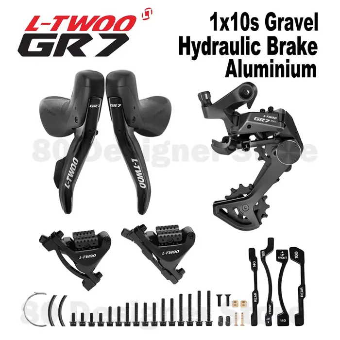 LTWOO-Dérailleur arrière hydraulique pour vélo de gravier, frein à disque hydraulique, manette de vi