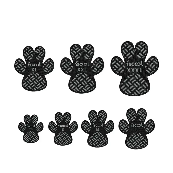 Autocollants de patte de chien pour la marche en plein air, coussinets de pied adhésifs tous temps, 