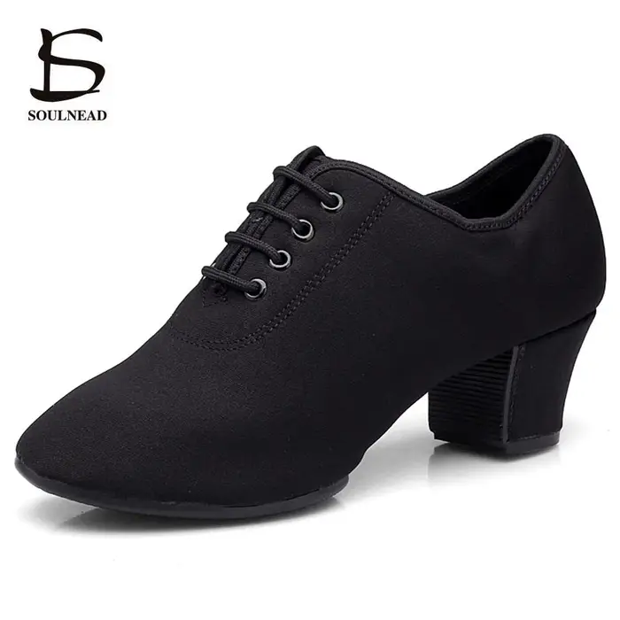 Chaussures de danse à talons hauts pour femmes, Jazz, Salle de Rhlatine, Salsa, Entraînement pour da