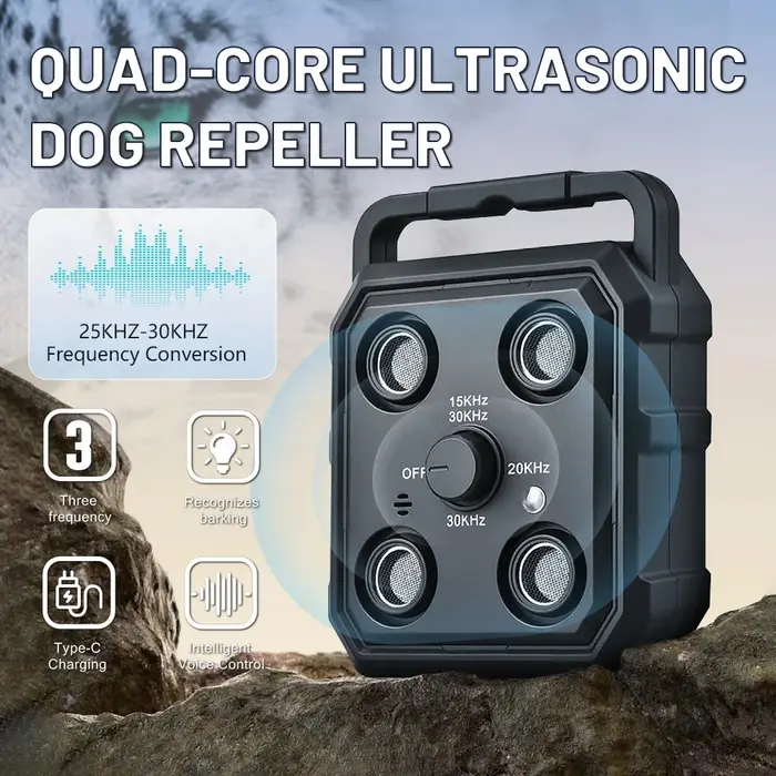 Nouvel entraîneur ultrasonique pour chiens, contrôle automatique du son, dispositif de dissuasion An