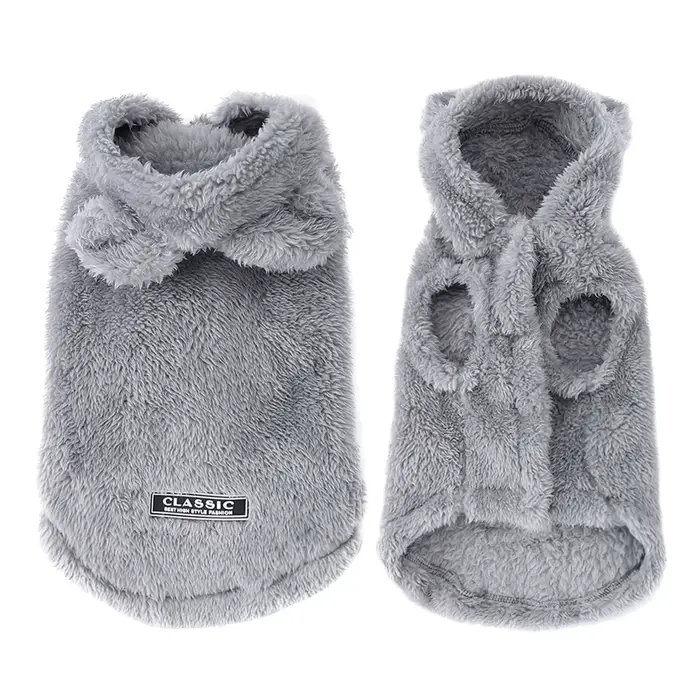 Vêtements en molleton doux pour chiens de compagnie