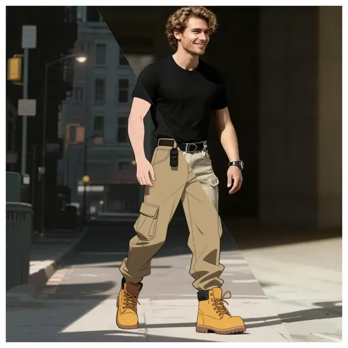 Pantalon jogger tactique cargo 2025 pour chasse et trekking - Nouvelle collection militaire