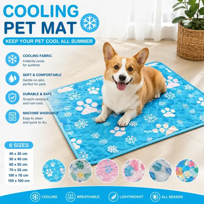 Tapis rafraîchissant pour chien