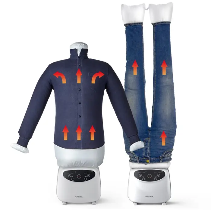 Machine automatique de fer à vêtements, chauffage à air O sec, Mini repassage pliable, sèche-linge P