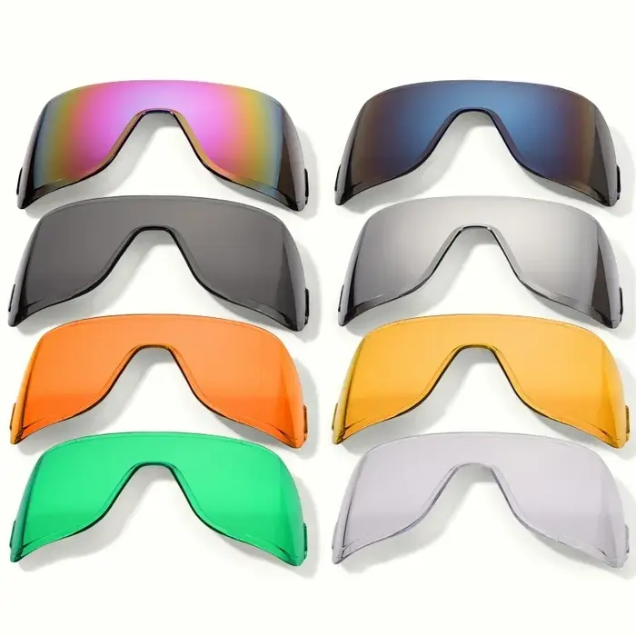 Verre tactique amélioré 2MM pour masque ZL4 ZL6 M50 FM53, protection optique chasse et airsoft