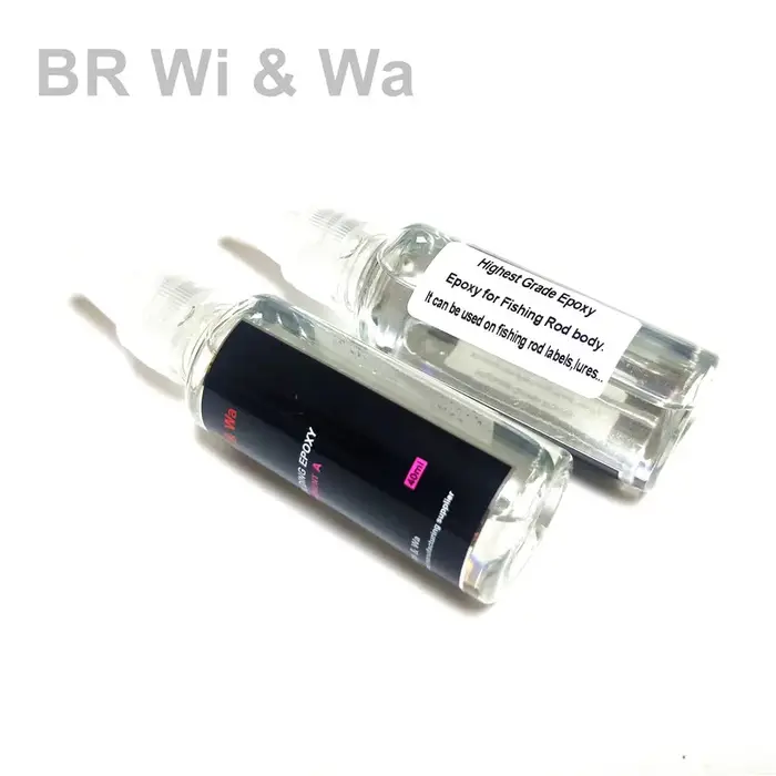 BR Wi & Wa résine époxy de haute qualité 1:1 AB colle cristal époxy pour bricolage peinture de canne