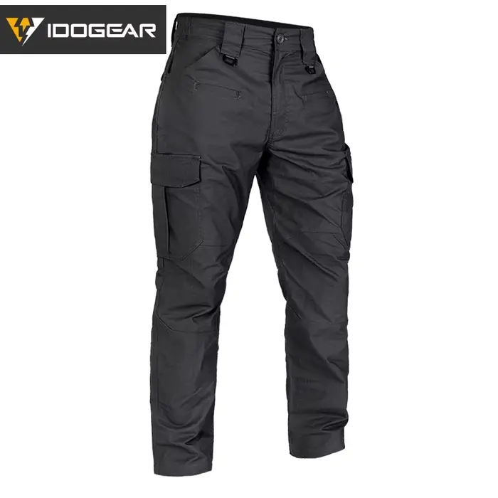 Pantalon tactique IDOGEAR chasse léger stretch - Cargo travail EDC outdoor randonnée sport 3213