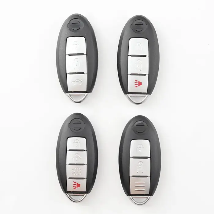 Coque de clé télécommande pour Nissan 2/3/4 boutons Qashqai Juke J10 J11 x-trail T32 T31 kick Tiida 