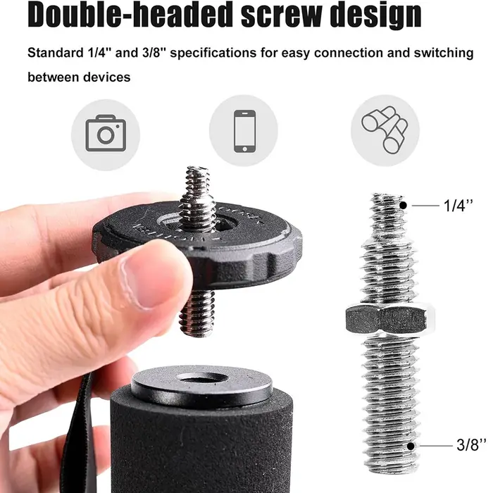 Monopode de tir et support d'arme - Accessoires de chasse polyvalents avec trépied tactique portable à hauteur réglable