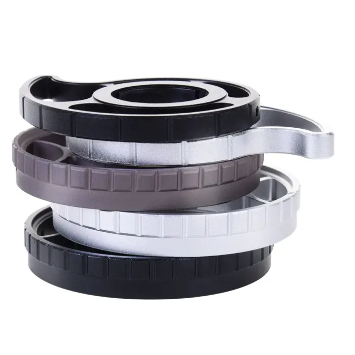 Accessoire de lunette WestHunter grande molette parallaxe latérale usinage CNC alliage aluminium 80mm réglage mise au point chasseur occasionnels et expérimentés