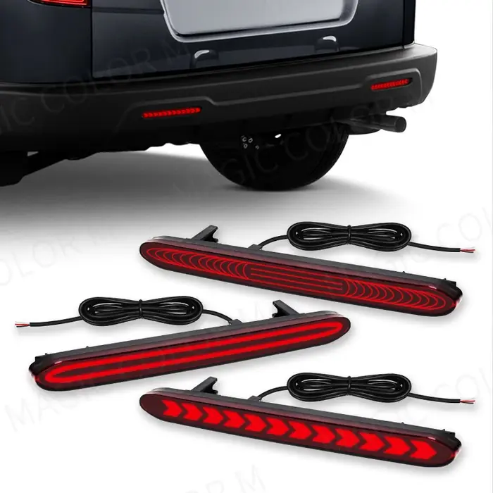 Pour Honda Accord Odyssey CR-V Acura TSX élément LED réflecteur de pare-chocs arrière clignotant ave