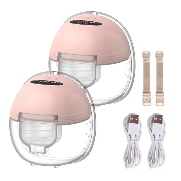 Tire-lait Portable mains libres, électrique, Portable, silencieux, sans BPA, collecteur de lait d'al