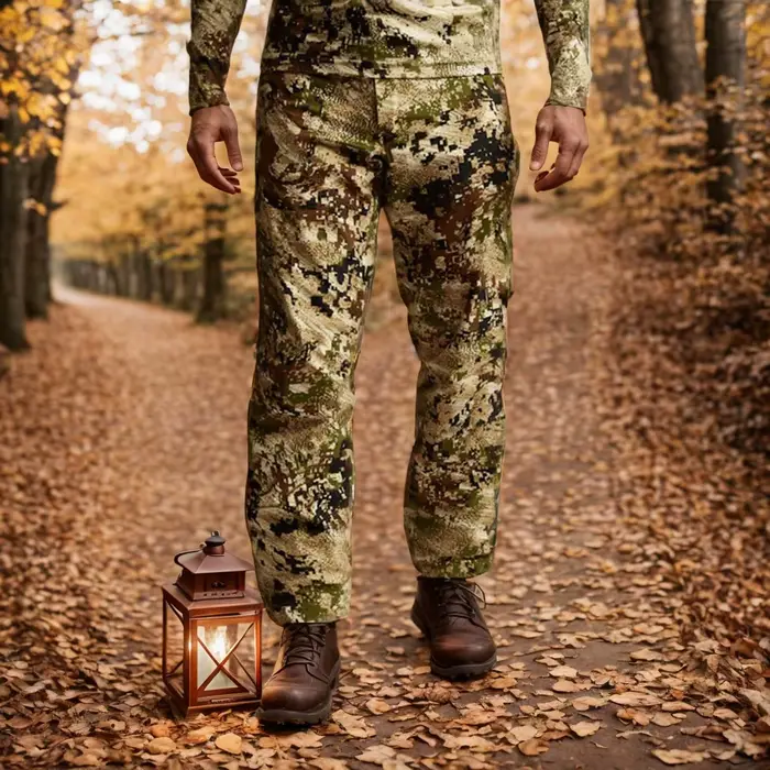 Pantalon chasse pêche camouflage Ainfad homme imperméable coupe-vent point de rosée extérieur résistant