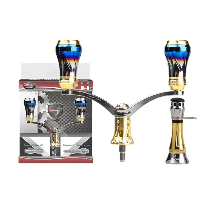 HISTAR – culbuteur de pêche Spinning, haute résistance, léger, aéronautique, aluminium, bouton métal