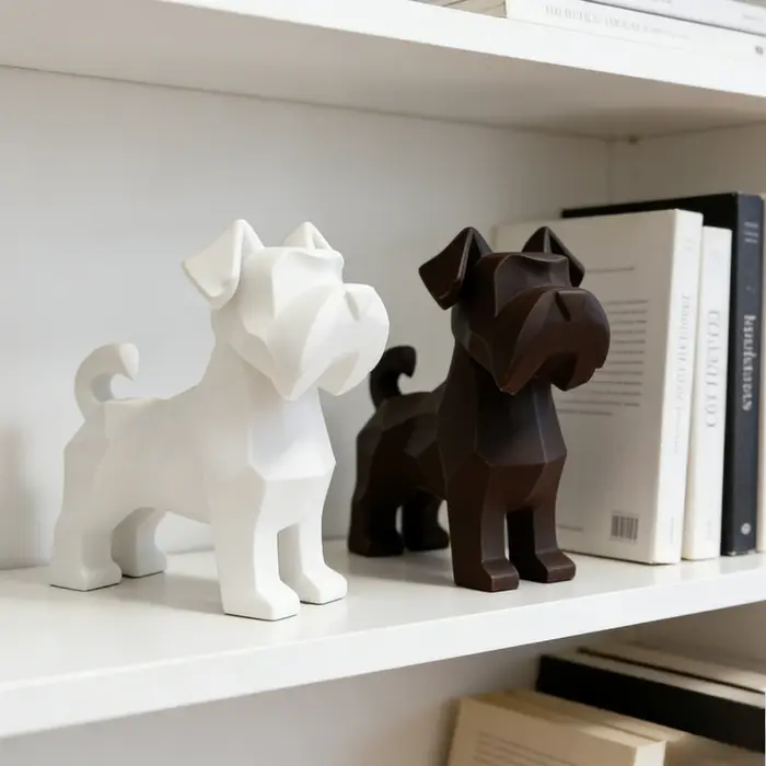 Figurines de chiens Schnauzer