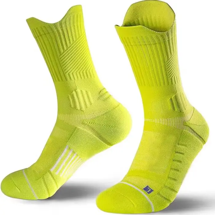 Chaussettes sport professionnelles chasse 5 paires haute élasticité semelle renforcée stabilité
