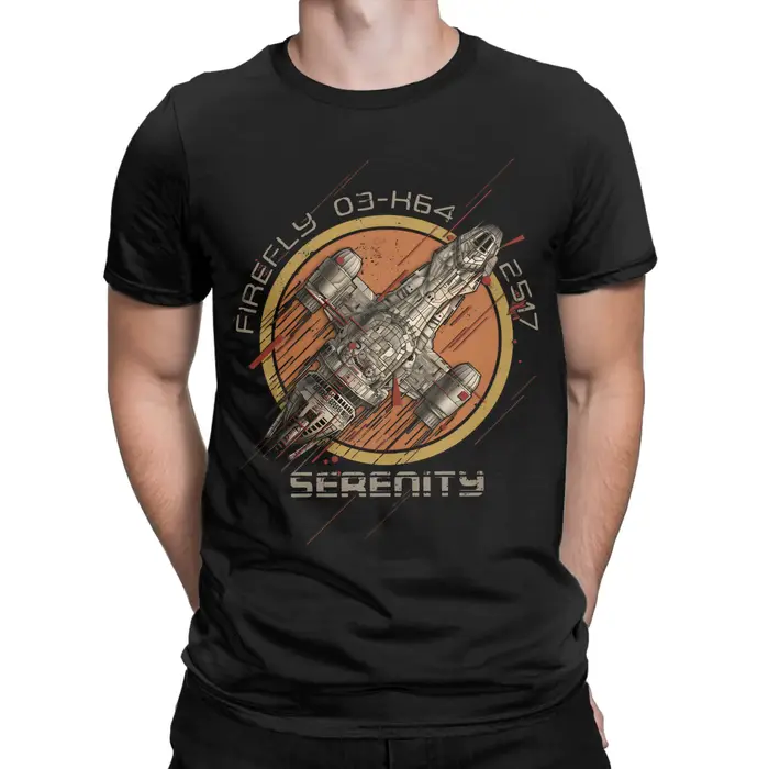 Firefly Serenity JUNKER T-shirt en coton pour hommes