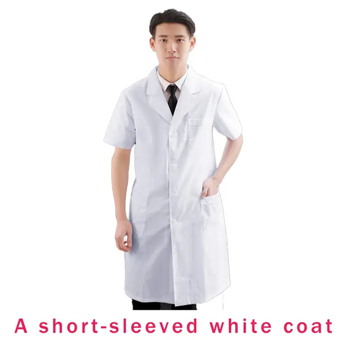 Blouse blanche de médecin professionnel, costume de cosplay unisexe pour étudiants en médecine, cher