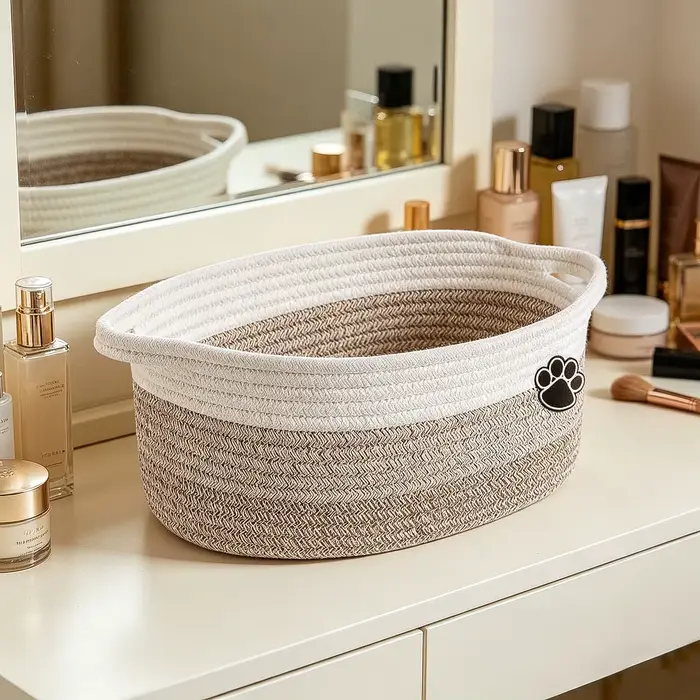 Panier à jouets pour chien