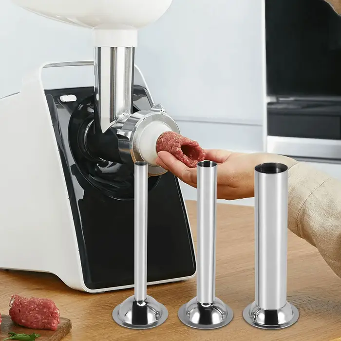 Tube de remplissage de saucisse en acier inoxydable, diamètre de la base 58mm, tube de remplissage, 