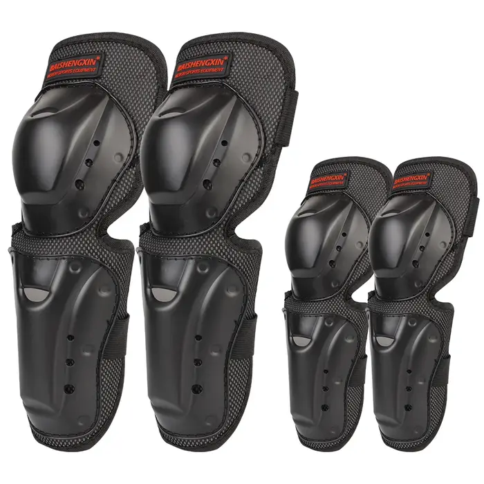Protecteur d'équipement de moto, housse de genou et de coude, gants de Protection, coussinets de Pro