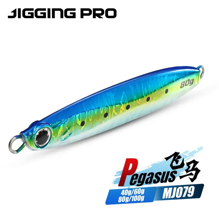 JIGGINGPRO 35g 45g 60g 80g 100g Coltsniper gabarits métalliques japon leurre de gabarits longue coul