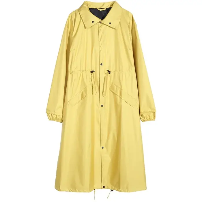 Poncho de pluie imperméable avec capuche pour femme