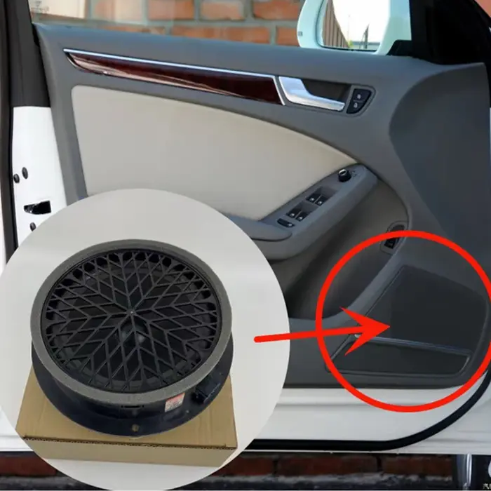 Woofer de porte de voiture, haut-parleur de son de porte, twecirculation pour Audi A4, B8, A5, 2009,