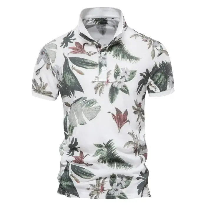Chemises personnalisables pour hommes à manches courtes qualité décontracté Social hommes T-Shirts é