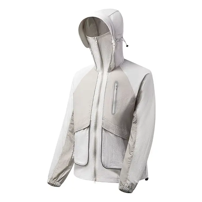 Veste de randonnée imperméable pour homme et femme, séchage rapide, protection solaire, coupe-vent, 