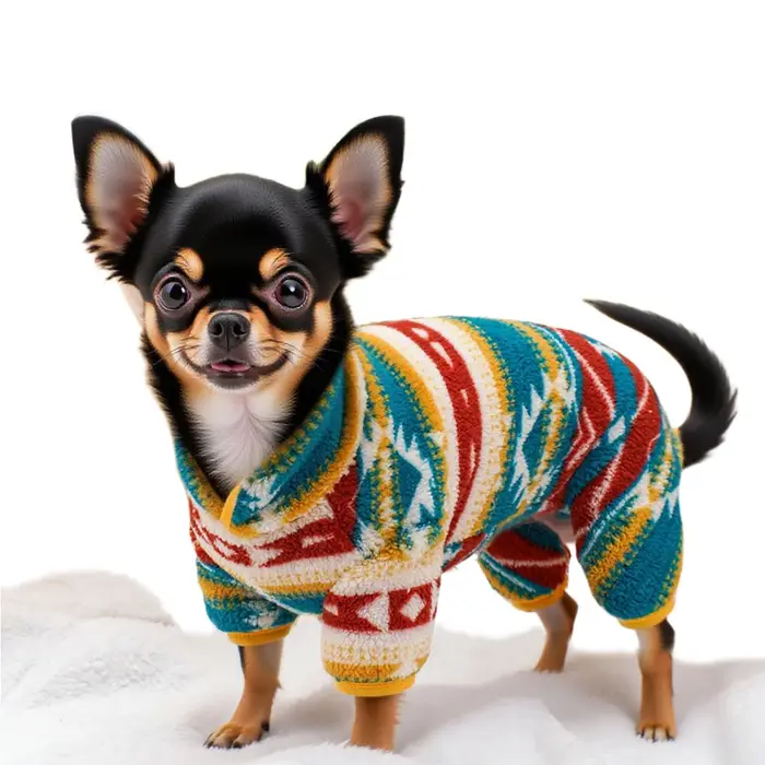 Tenue de noël pour chien