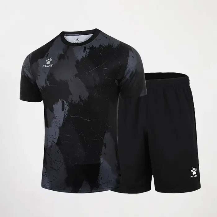 Ensemble de tenue de football personnalisée Kelme pour adulte, haut d'entraînement respirant, t-shir