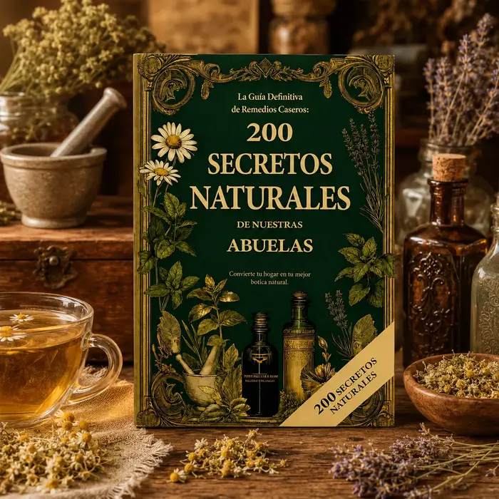 200 secrets naturels, guide des remèdes à base de plantes espagnols format A5, livre des remèdes mai