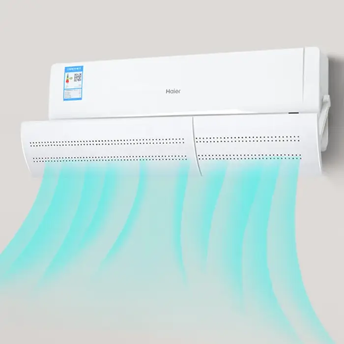 Pare-brise de climatisation de type suspendu évolutif, déflecteur d'air Anti-soufflage direct, défle