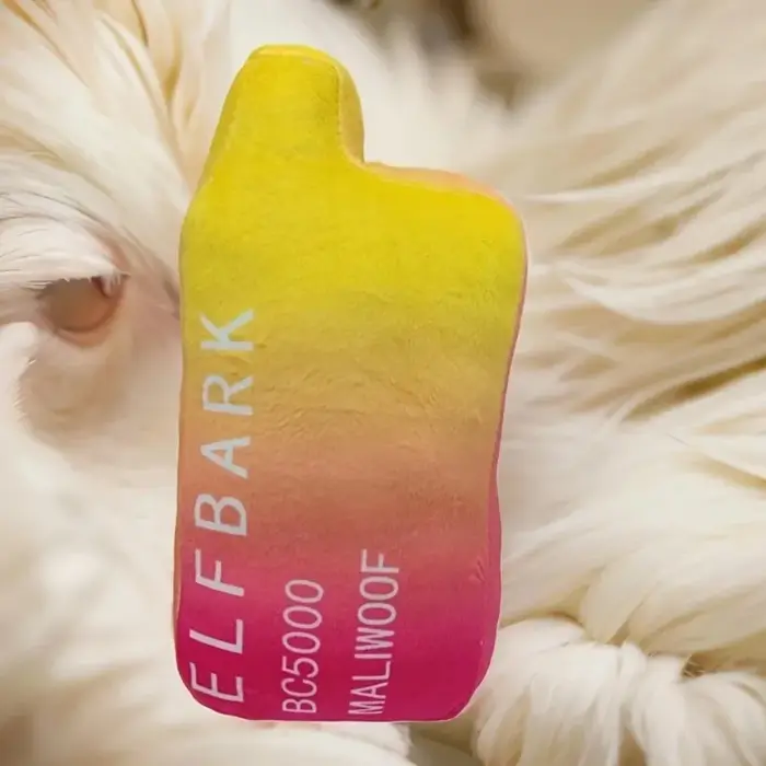 Jouet en peluche pour chien Elfbark, résistant aux morsures, avec couineur, pour chiens de petite, m