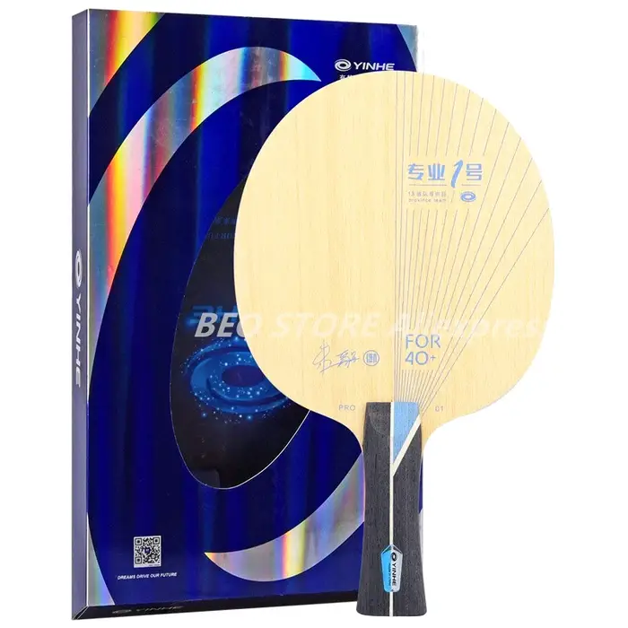 YINHE-Raquette de tennis de table professionnelle PRO 01, ALC ZHU YI / WANG BO, originale, galaxy