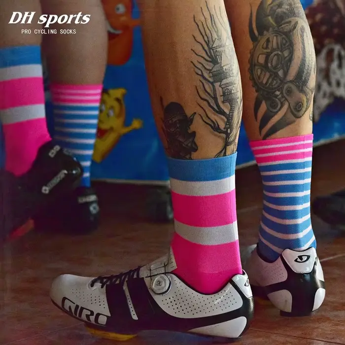 Chaussettes compression cyclisme professionnelles DH SPORTS - Respirantes évacuation humidité pour chasse active