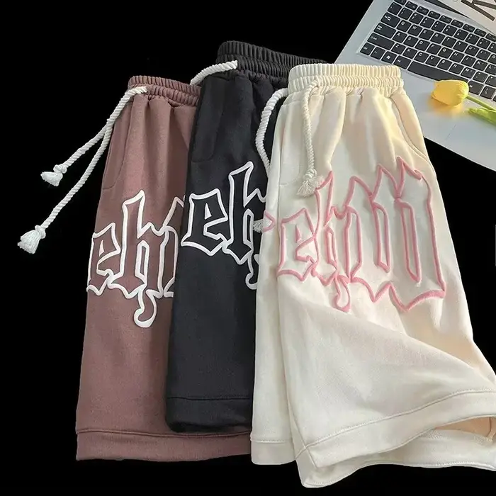 Shorts de sport décontractés Y2K pour femmes et hommes