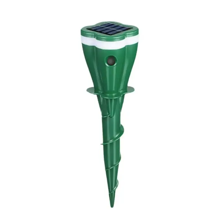 Répulsif solaire pour animaux d'extérieur, répulsif imperméable pour pelouses, jardins, terres agric