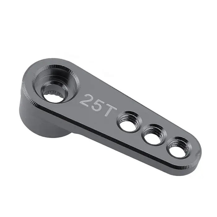 Klaxon de bras Servo RC en aluminium 25T M3, bras simple/double bras pour voiture sur chenilles 1/10