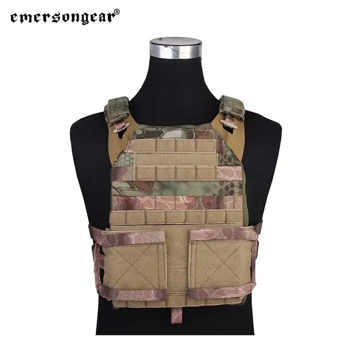 Gilet de chasse Emersongear, porte-plaques d'assaut, protection corporelle, armure de combat, randon